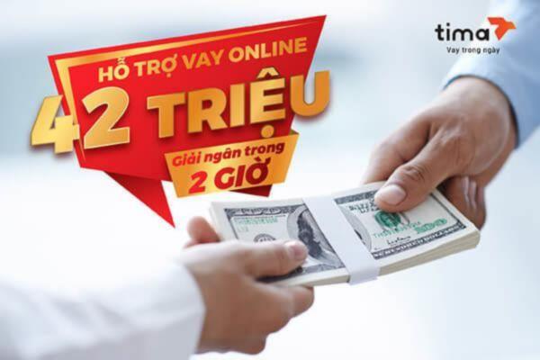 Vay tiền online chuyển khoản ngay chỉ trong 3 bước tại Tima